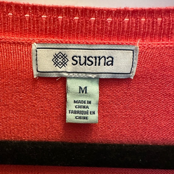 Susina coral women’s cardigan - Picture 2 of 4